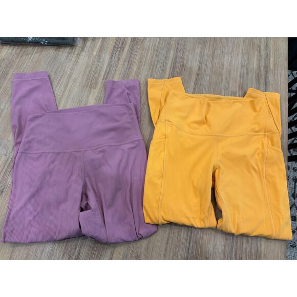 *BUNDLE OF 2* Lululemon Leggings Size 8 - Picture 1 of 8